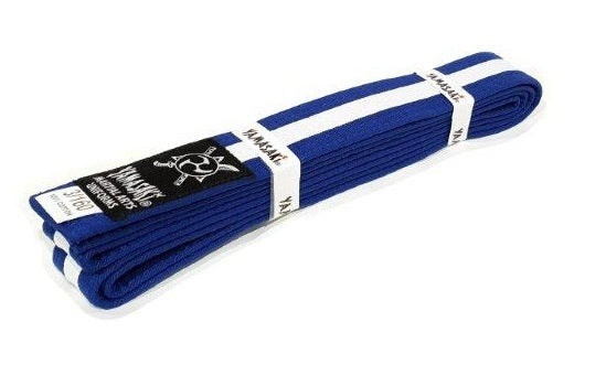 YAMASAKI MARTIAL ARTS BELTS (WITH WHITE STRIPE)