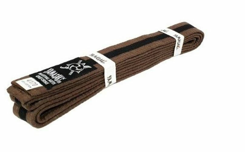 YAMASAKI MARTIAL ARTS BELTS (WITH BLACK STRIPE)