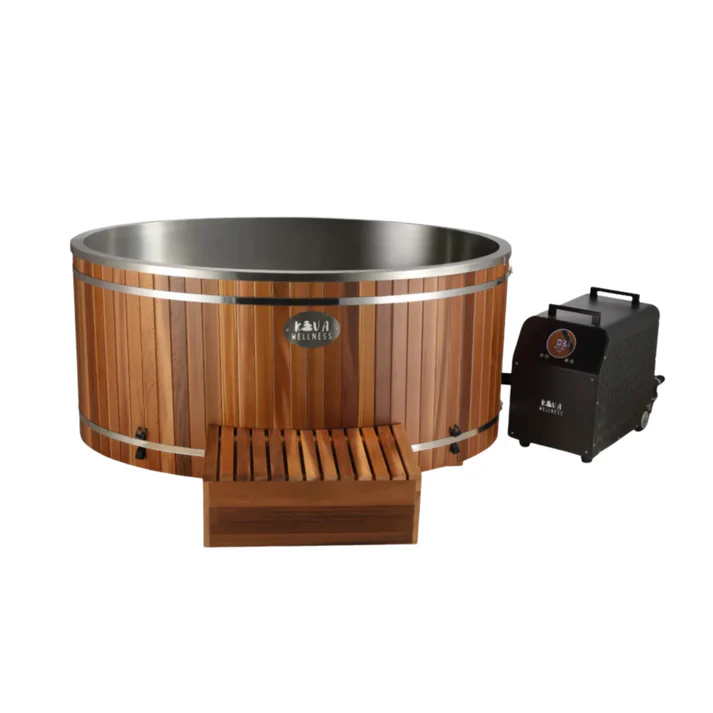 Kiva Energise™ Premium Cedar 2 Person Ice Bath - 1.5HP