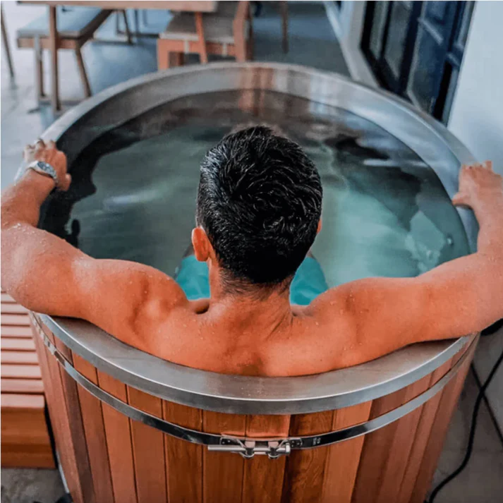 Kiva Energise™ Premium Cedar 2 Person Ice Bath - 1HP
