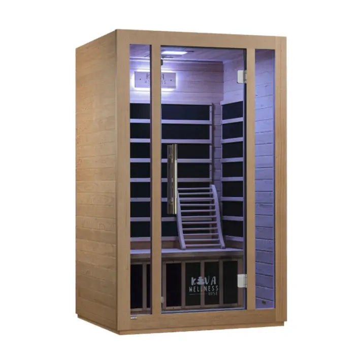 Kiva Rise Far-Infrared Sauna 2 Person