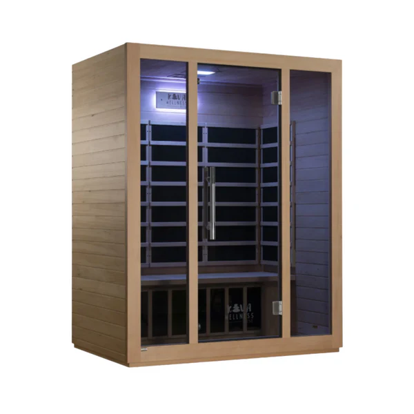 Kiva Rise Far-Infrared Sauna 3 Person