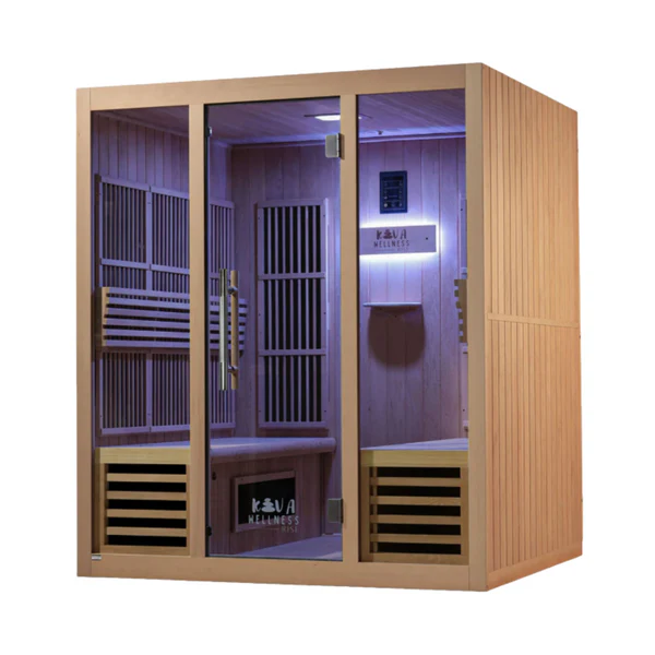Kiva Rise Far-Infrared Sauna 4 Person