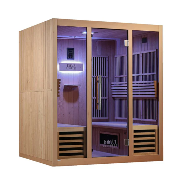 Kiva Rise Far-Infrared Sauna 4 Person