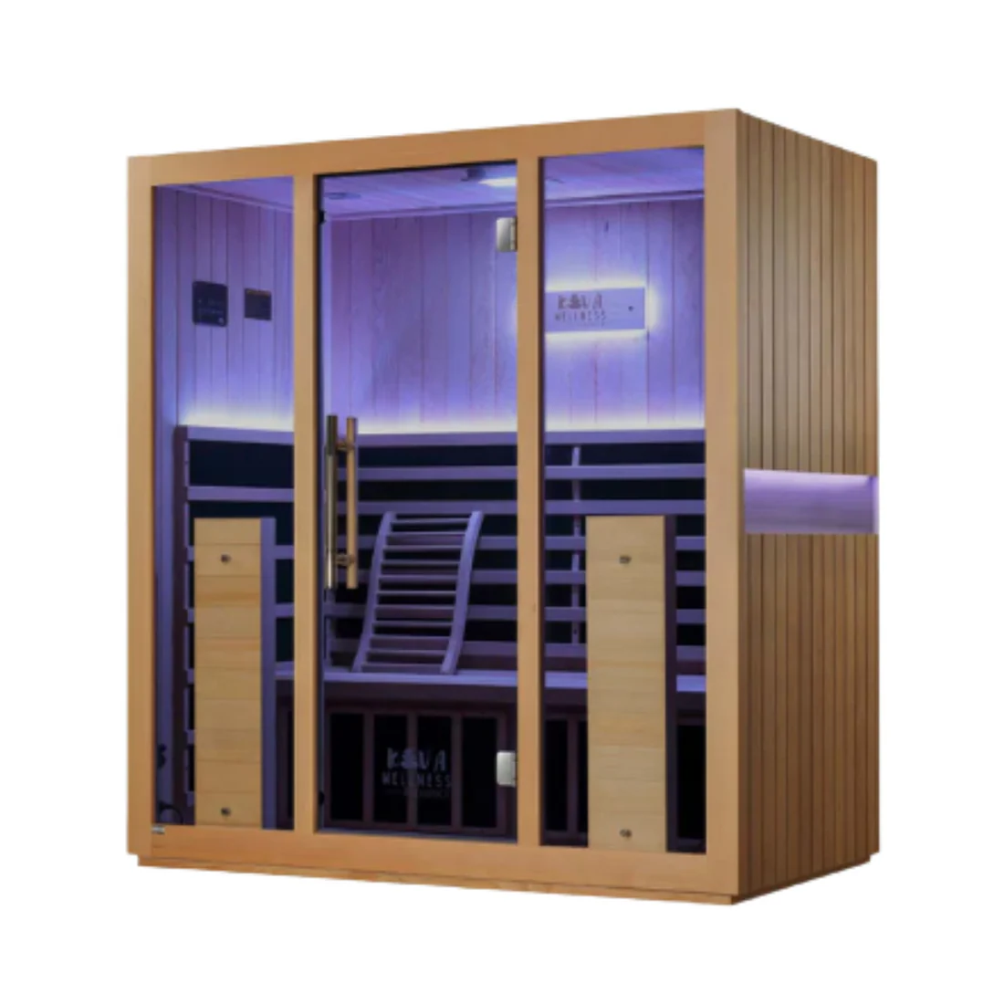 Kiva Radiance 4 Person Full Spectrum Infrared Sauna
