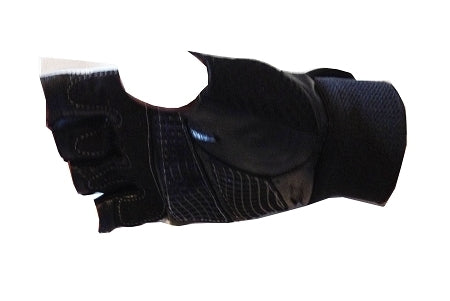 Morgan Sports Leather/Mesh Weight Gloves