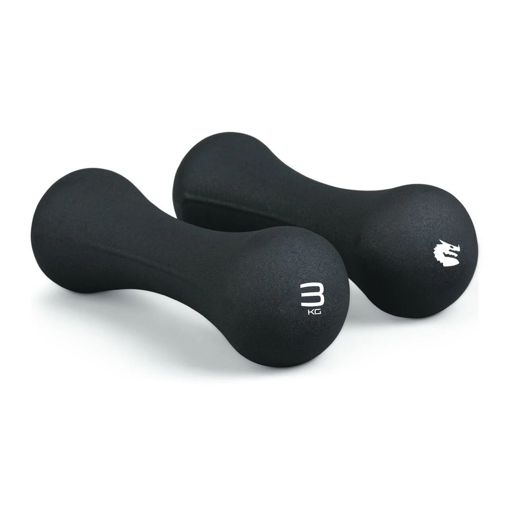 Morgan Neoprene Bone Shape Dumbbells – PAIR[4kg]