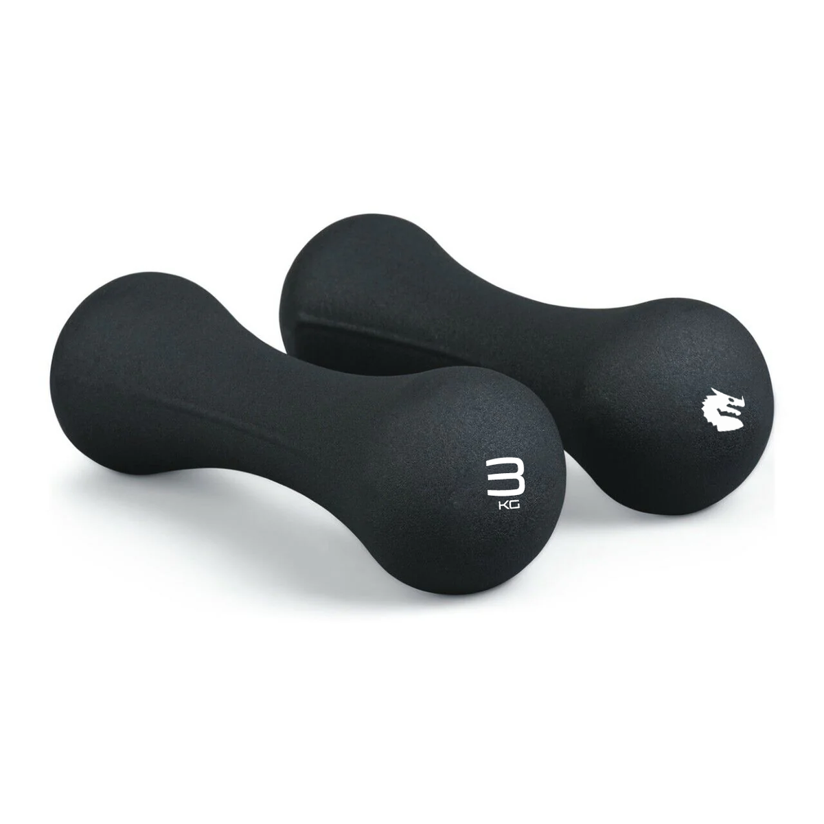 Morgan Neoprene Bone Shape Dumbbells – PAIR[4kg]