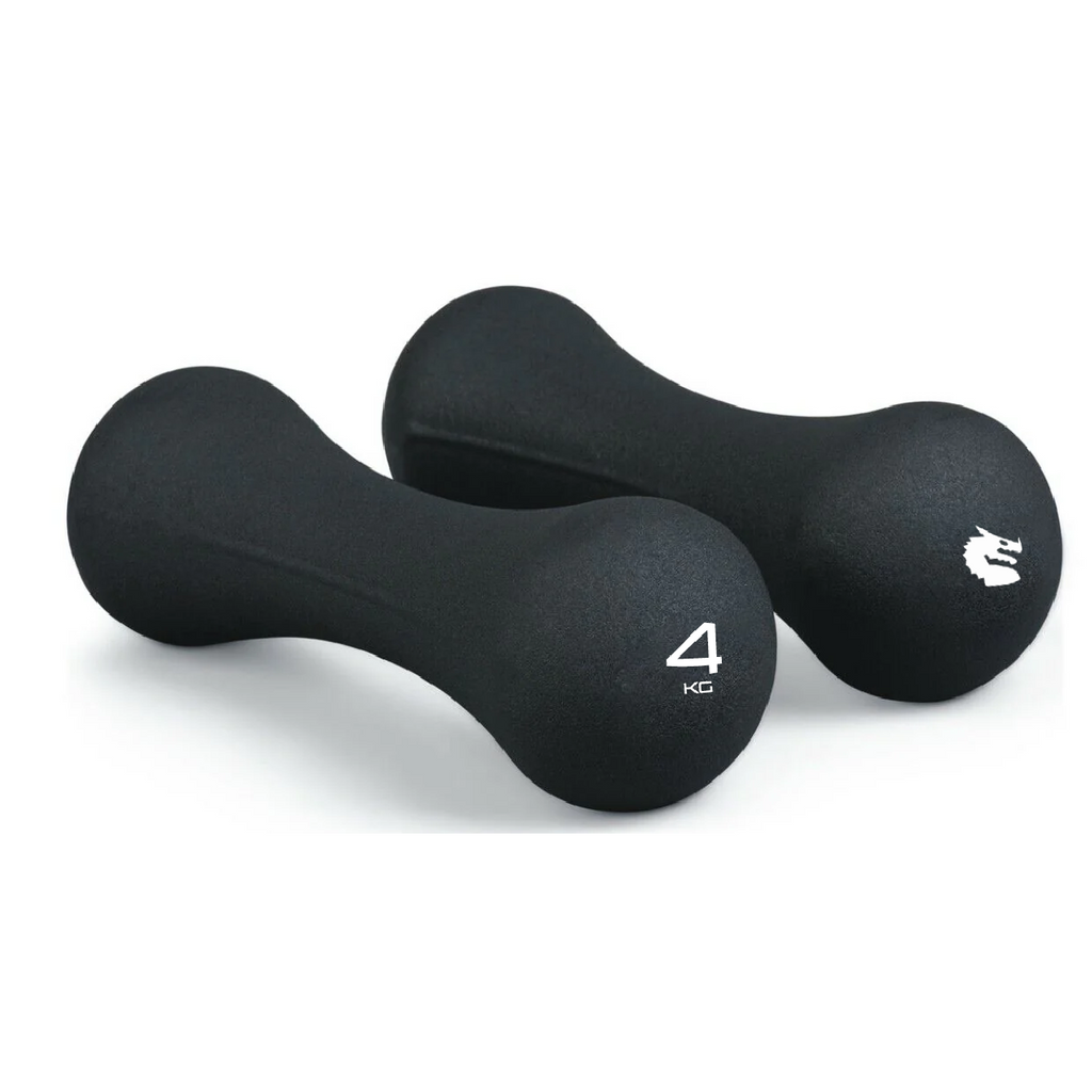 Morgan Neoprene Bone Shape Dumbbells – PAIR[1kg]