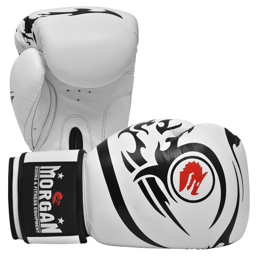 Morgan Sports Elite Boxing & Muay Thai Leather Gloves