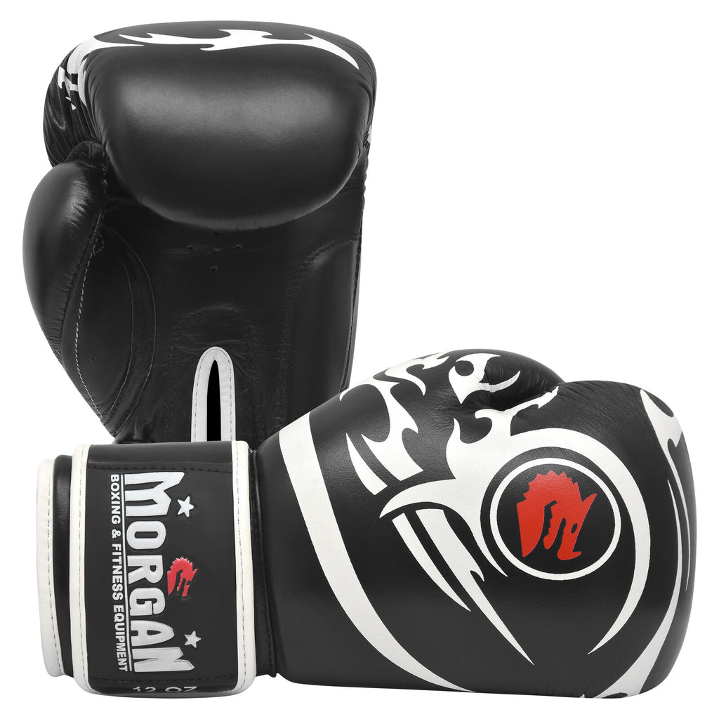 Morgan Sports Elite Boxing & Muay Thai Leather Gloves