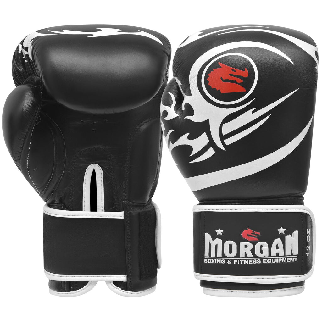 Morgan Sports Elite Boxing & Muay Thai Leather Gloves