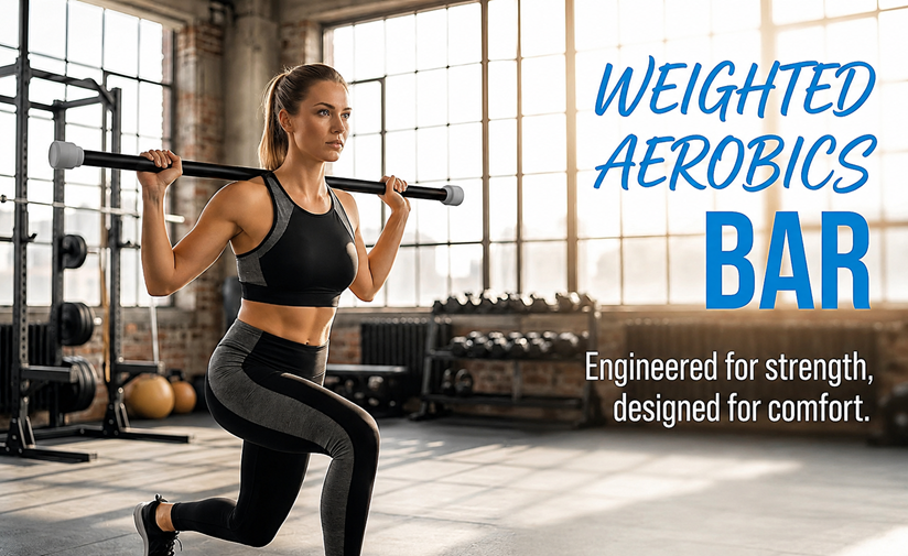 Morgan Padded Weighted Fitness Bars 5kg