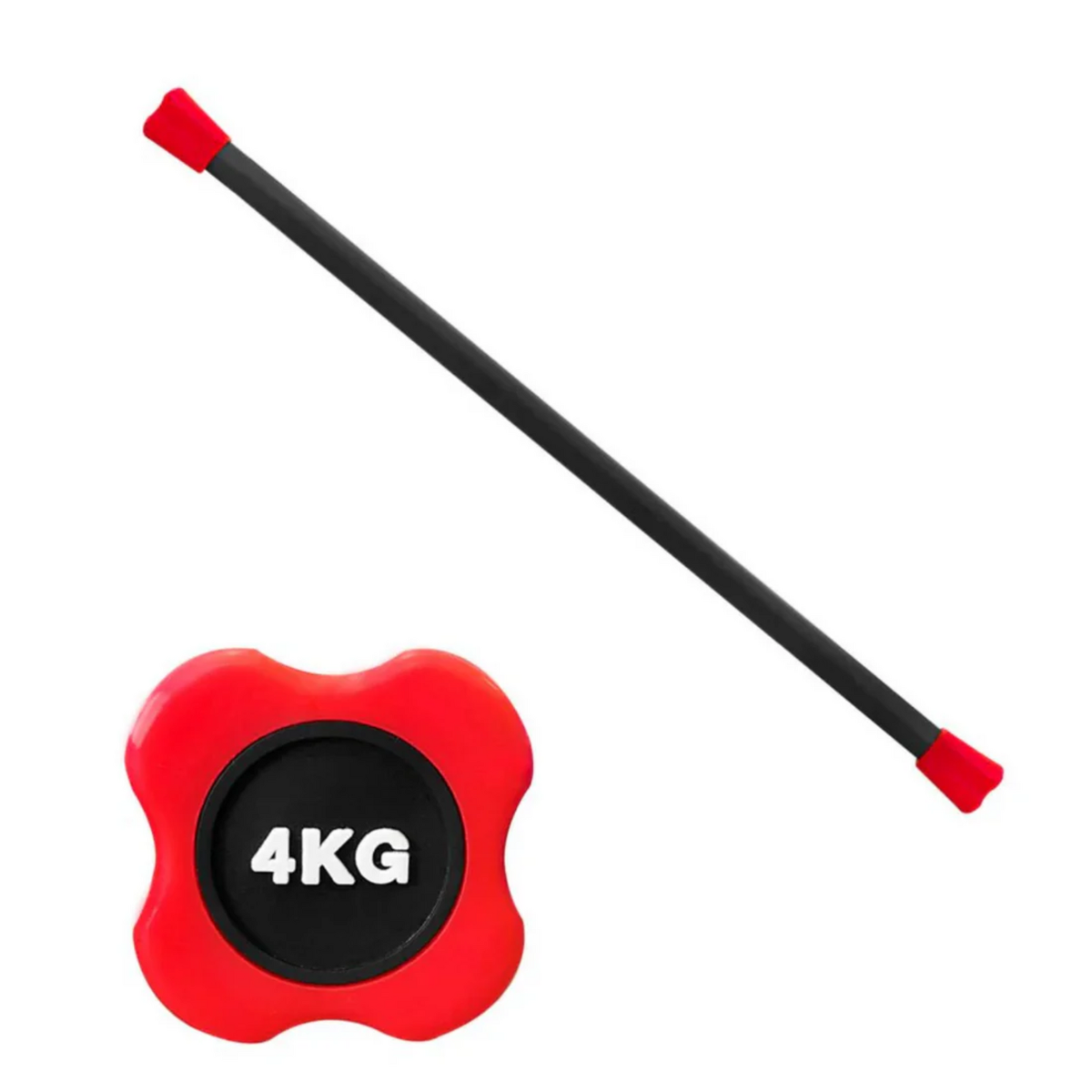 Morgan Padded Weighted Fitness Bars 2kg