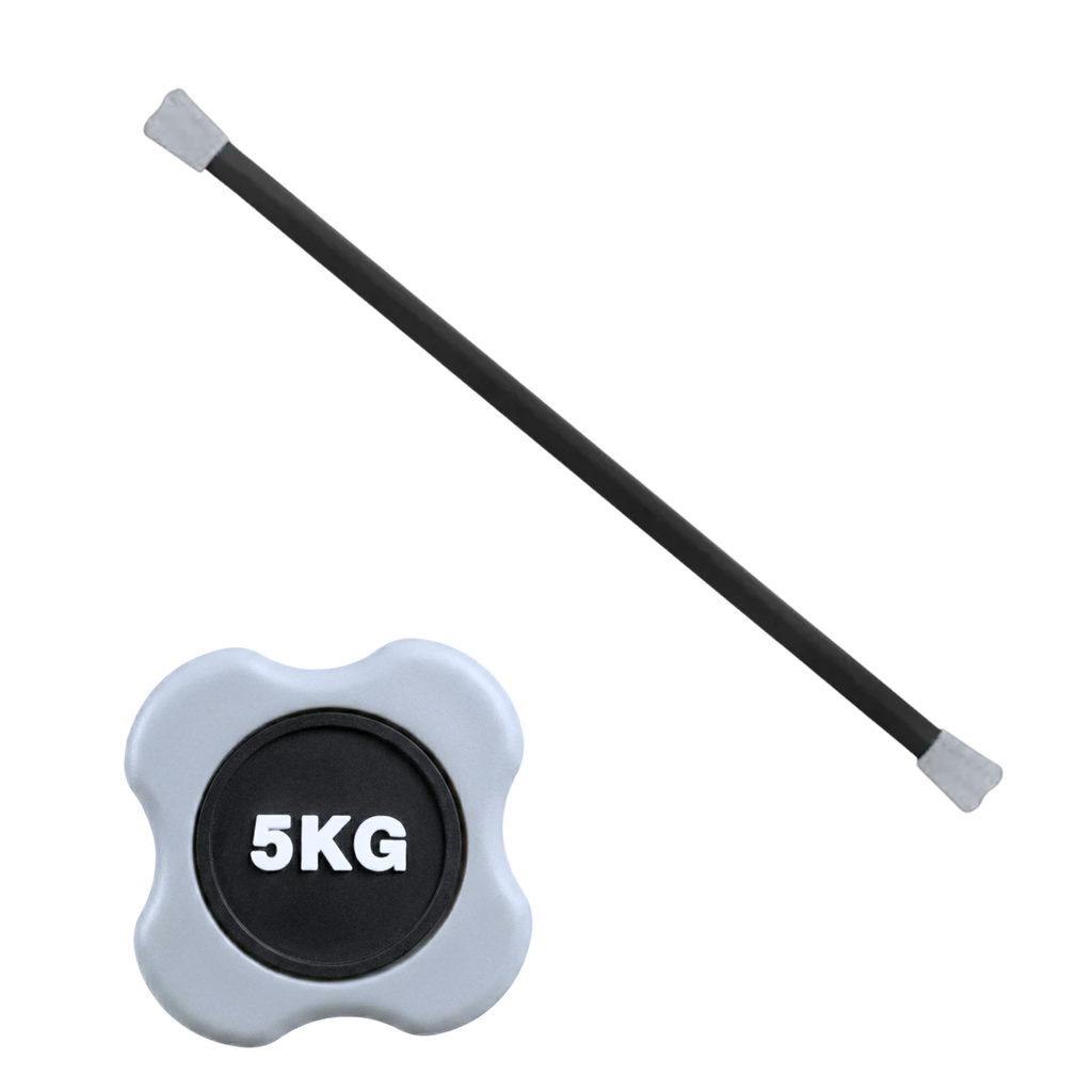 Morgan Padded Weighted Fitness Bars 2kg
