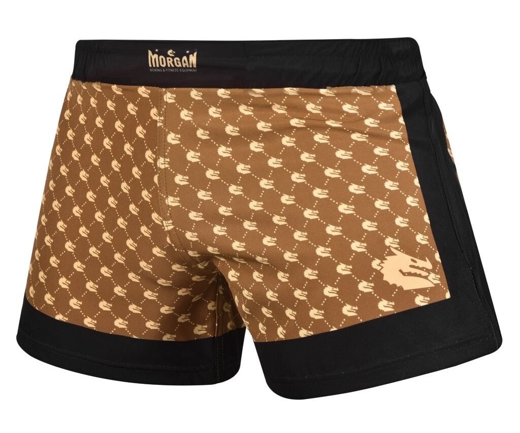 Morgan 1918 Heritage High Cut MMA Shorts [Large]