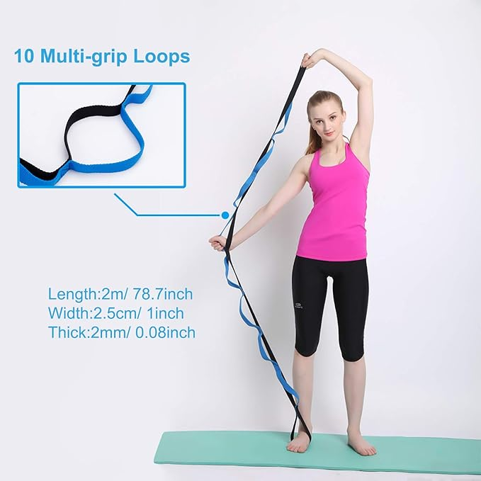 Morgan 2m Multi Grip Stretching Strap