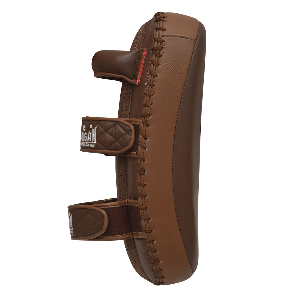 Morgan 1918 Heritage Curved Leather Thai Pads (Pair)