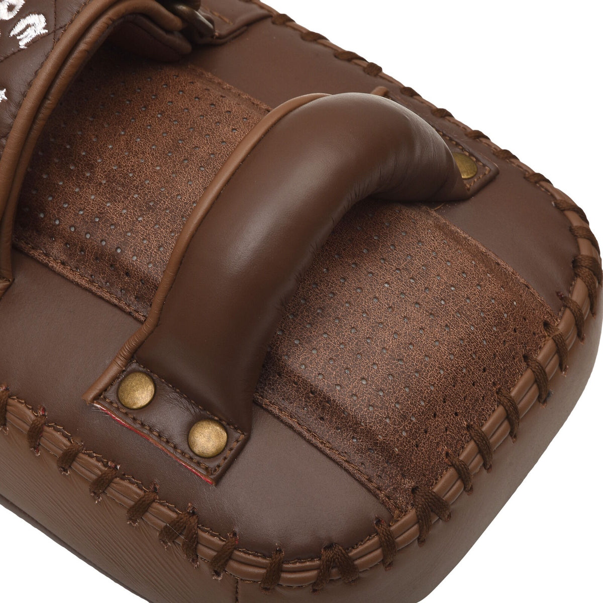 Morgan 1918 Heritage Curved Leather Thai Pads (Pair)