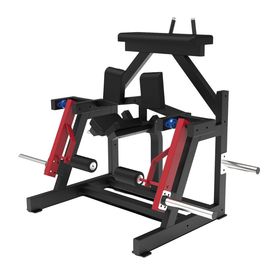 Morgan Titan Series Commercial Knee Leg Curl [Black/Red]