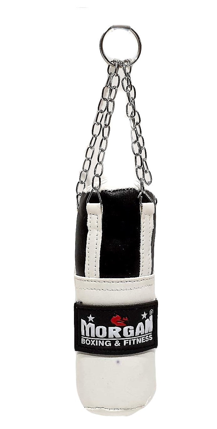 MORGAN MINI KEYRING PUNCH BAGS[White]