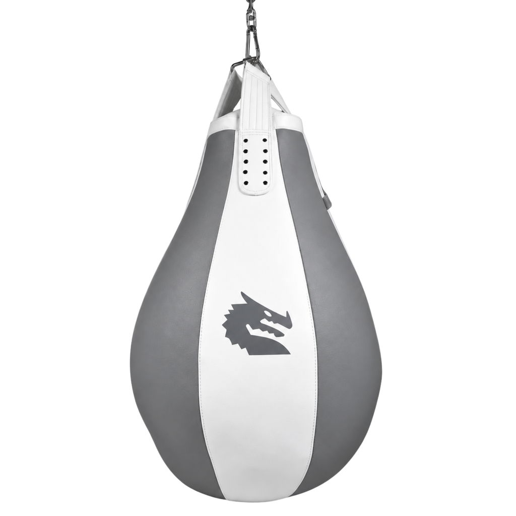 MORGAN WHITE KNIGHT SUPER TEAR DROP PUNCH BAG