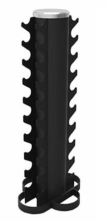 MORGAN RUBBER HEX PACK 110KG (1-10kg) + VERTICAL STAND