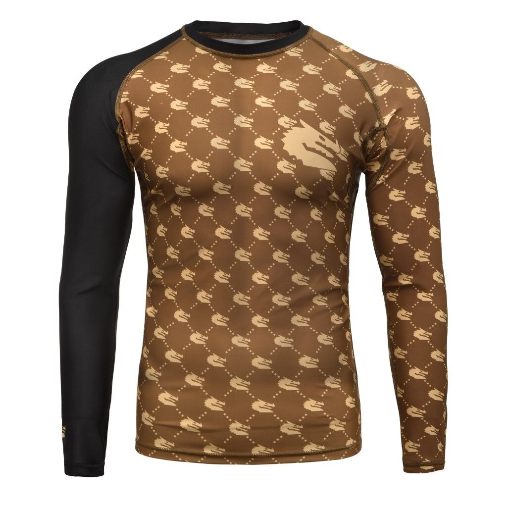 Morgan 1918 Heritage Mma Full Sleeve Rash Guard Medium