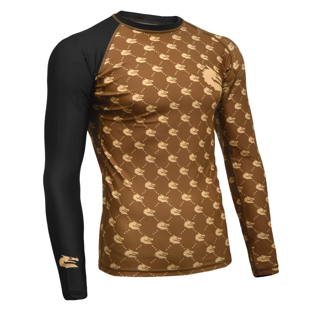 Morgan 1918 Heritage Mma Full Sleeve Rash Guard Medium
