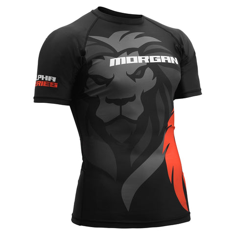 Morgan Alpha Series Short Sleeve Rash Guard Extra Large