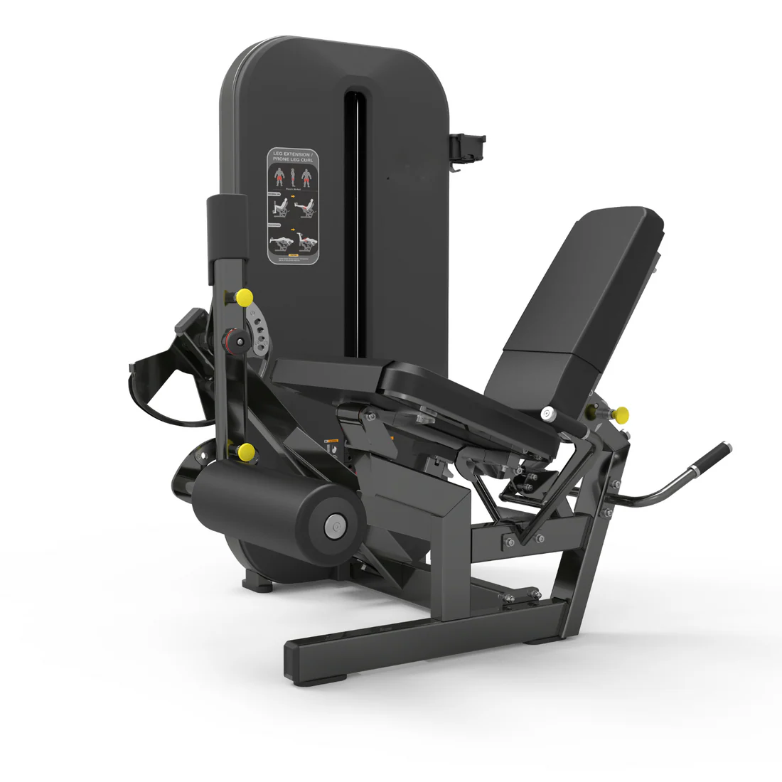 RMC Dual Function Seated Leg Extension Lying Leg Curl | Pin Loaded | VOLTZ Series [86kg]