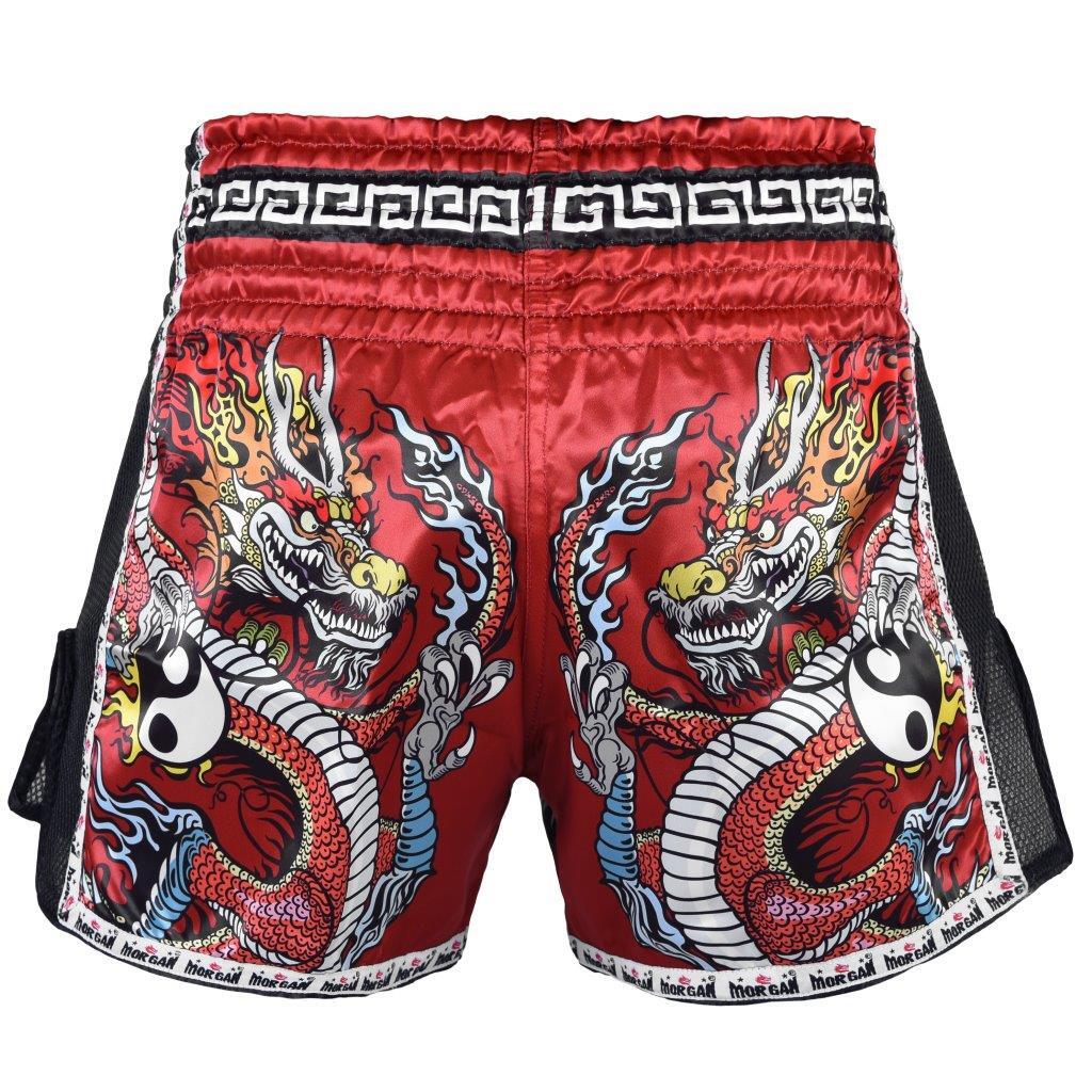 MORGAN RED DRAGON MUAY THAI SHORTS