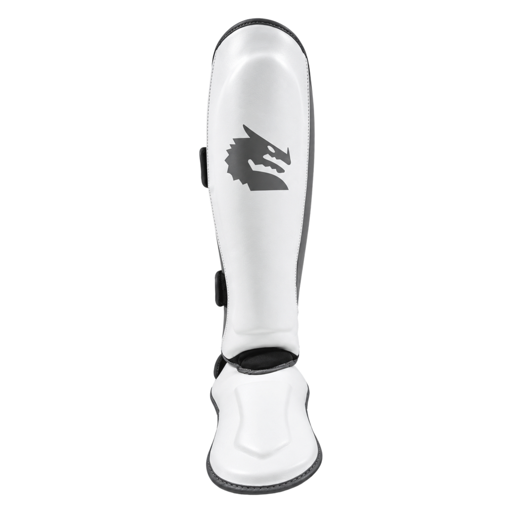 Morgan White Knight Shin & Instep Protectors