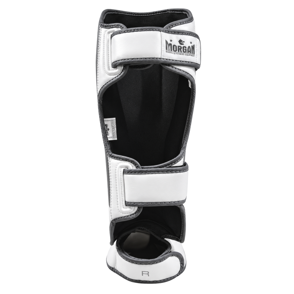 Morgan White Knight Shin & Instep Protectors