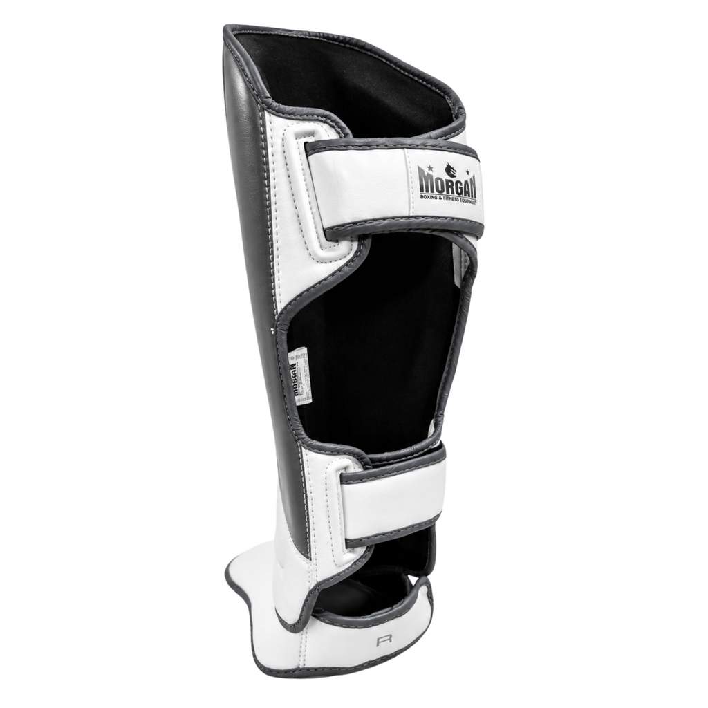 Morgan White Knight Shin & Instep Protectors
