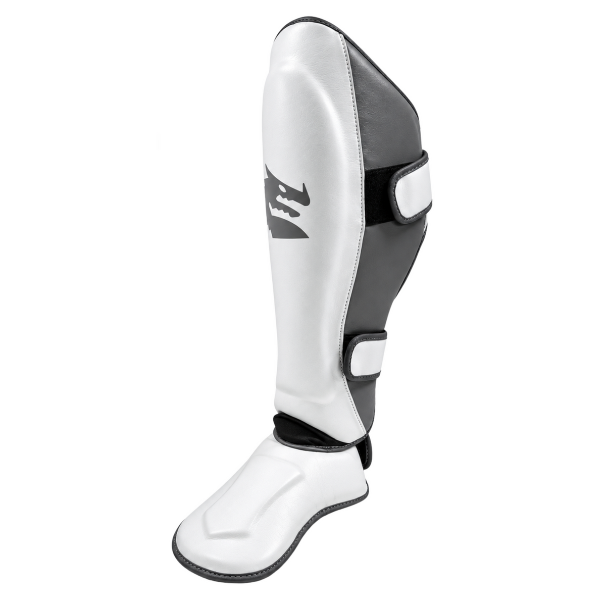 Morgan White Knight Shin & Instep Protectors Large