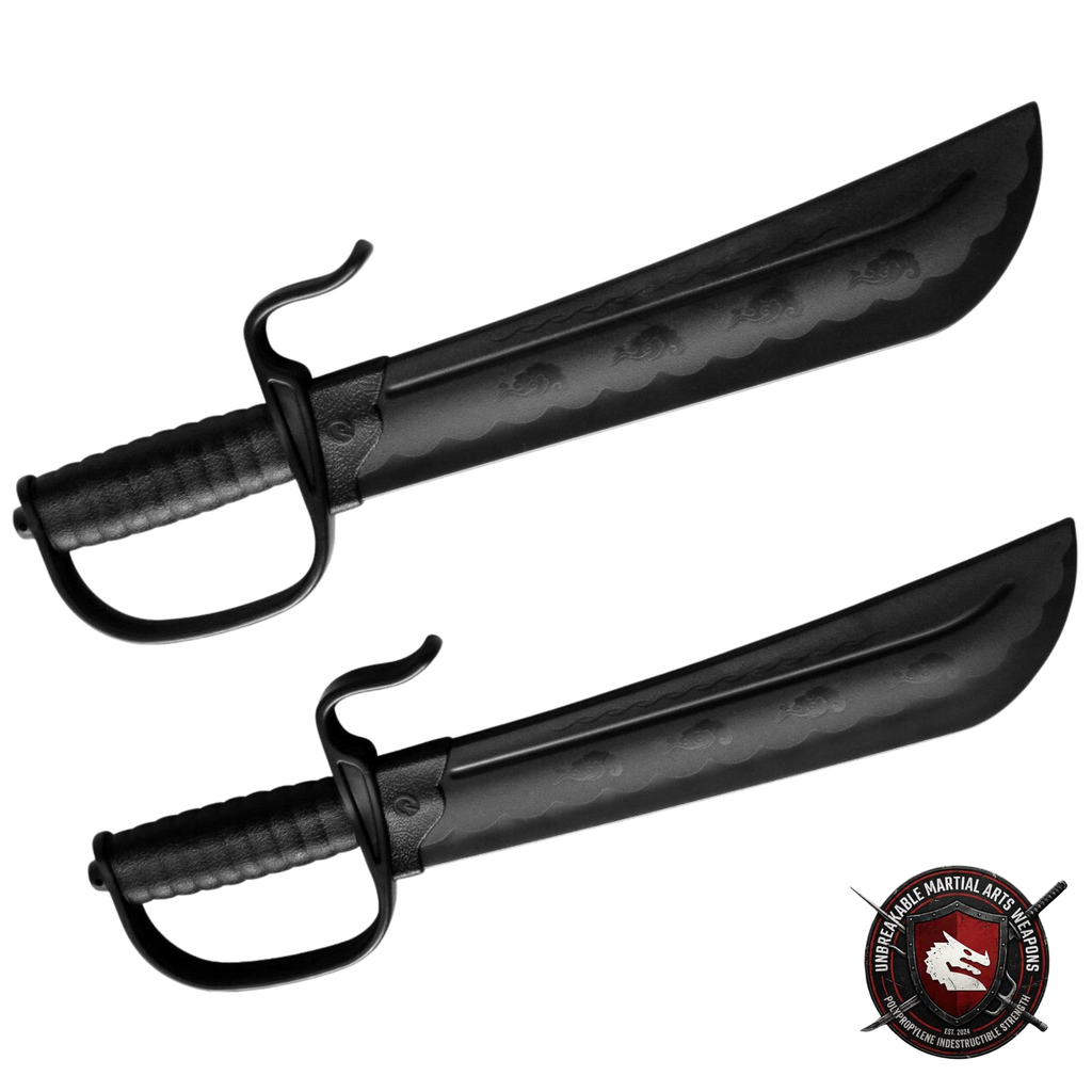 MORGAN POLYPROPYLENE WING CHUN "BUTTERFLY" SWORDS (PAIR)